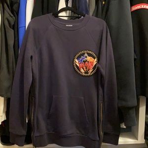 Balmain - tiger embroidered sweatshirt - men